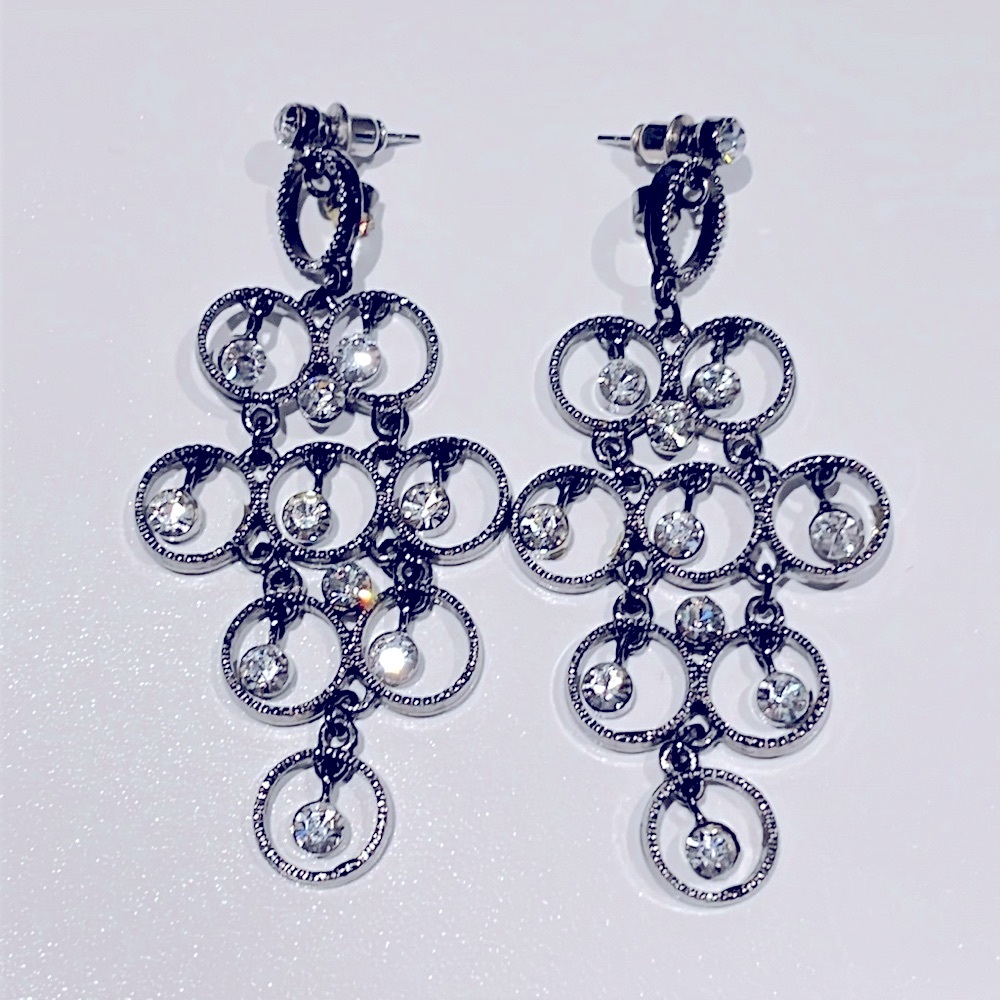 Chandelier Cubic Zirconia Earrings